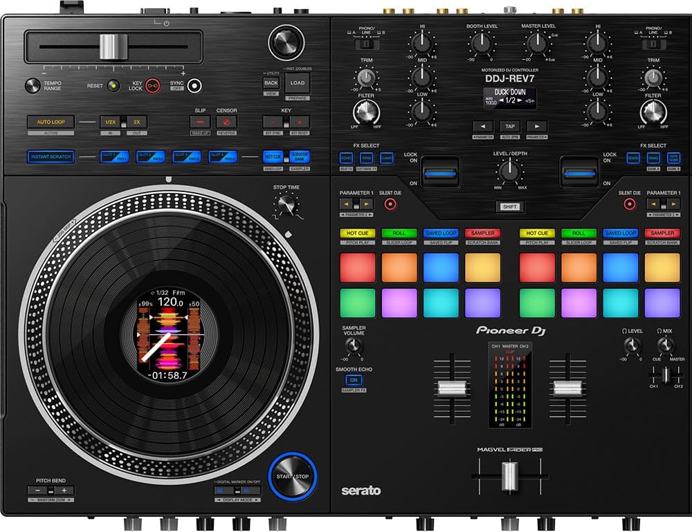 ⭐️美品　ddj-rev7 使用頻度少なめ⭐️ Amazon | Pioneer DJ Serato DJ Pro対応 スクラッチスタイル 2ch